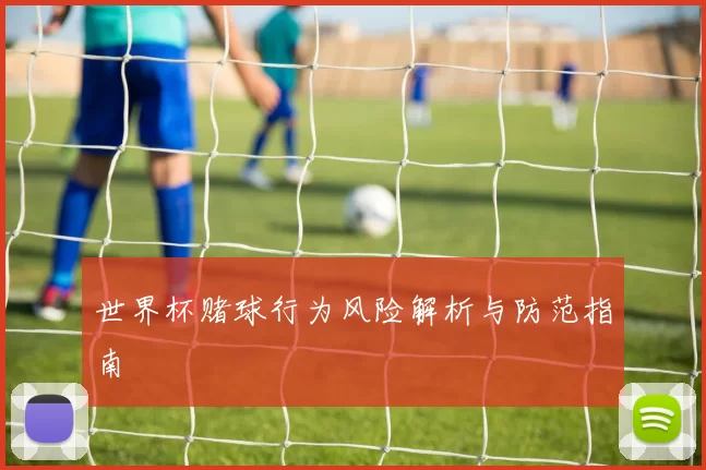 世界杯赌球行为风险解析与防范指南