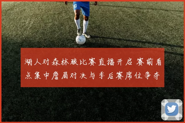 湖人对森林狼比赛直播开启 赛前看点集中詹眉对决与季后赛席位争夺